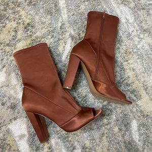 Steve Madden Open Toe Booties
